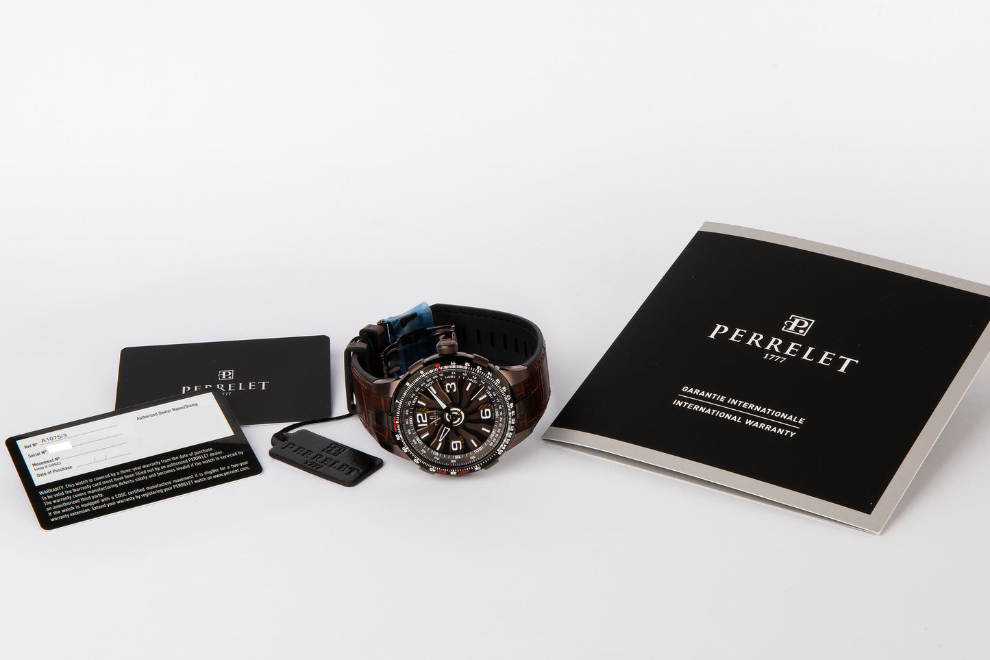 PERRELET TURBINE PILOT 48MM AUTOMATIC IN-HOUSE MOVEMENT MEN'S WATCH