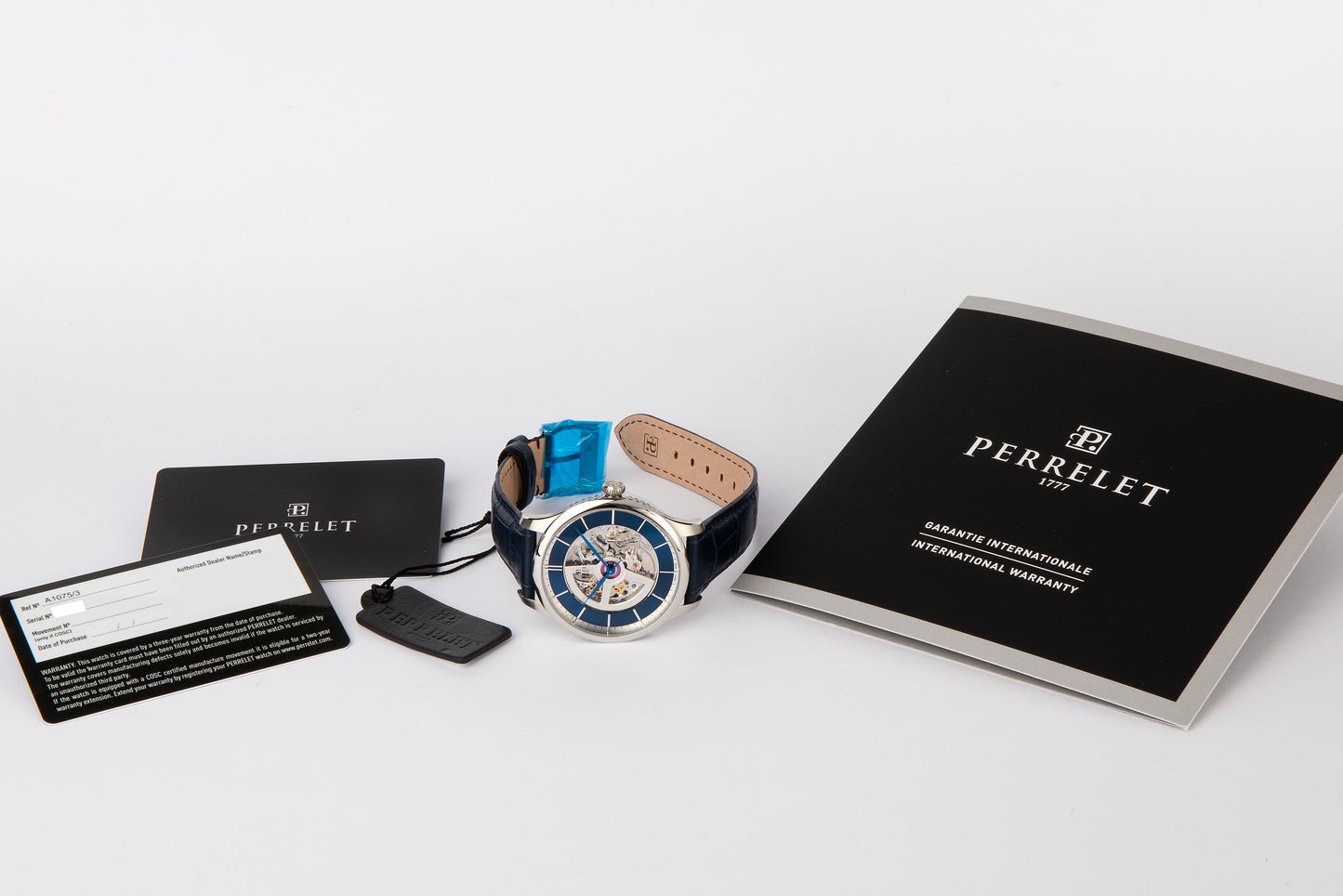 PERRELET WATCH FIRST CLASS SOUBLE ROTOR SKELETON