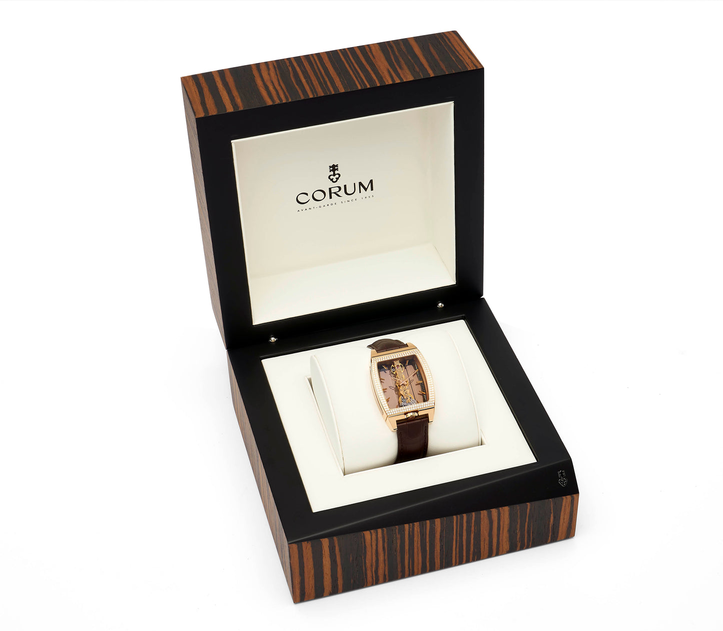 CORUM GOLDEN BRIDGE CLASSIC ROSE GOLD DIAMONDS