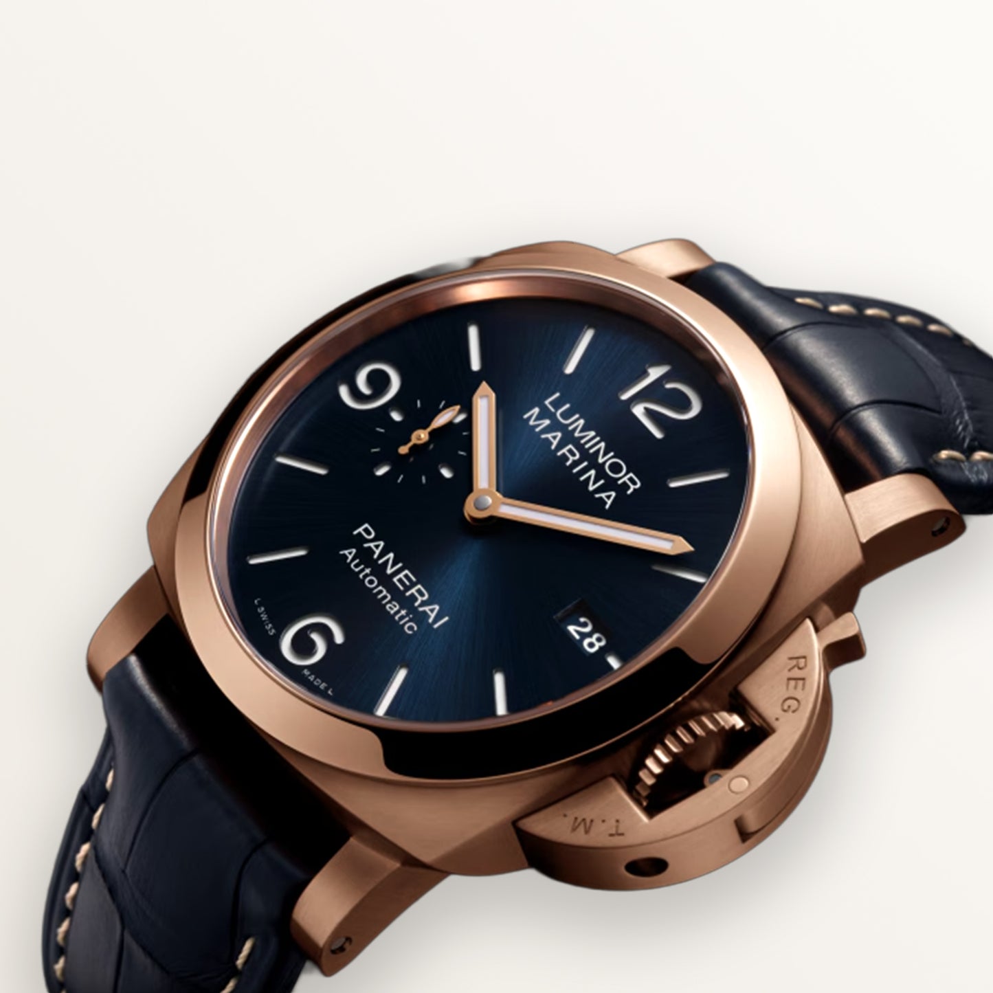 PANERAI LUMINOR MARINA GOLDTECH SOLE BLU