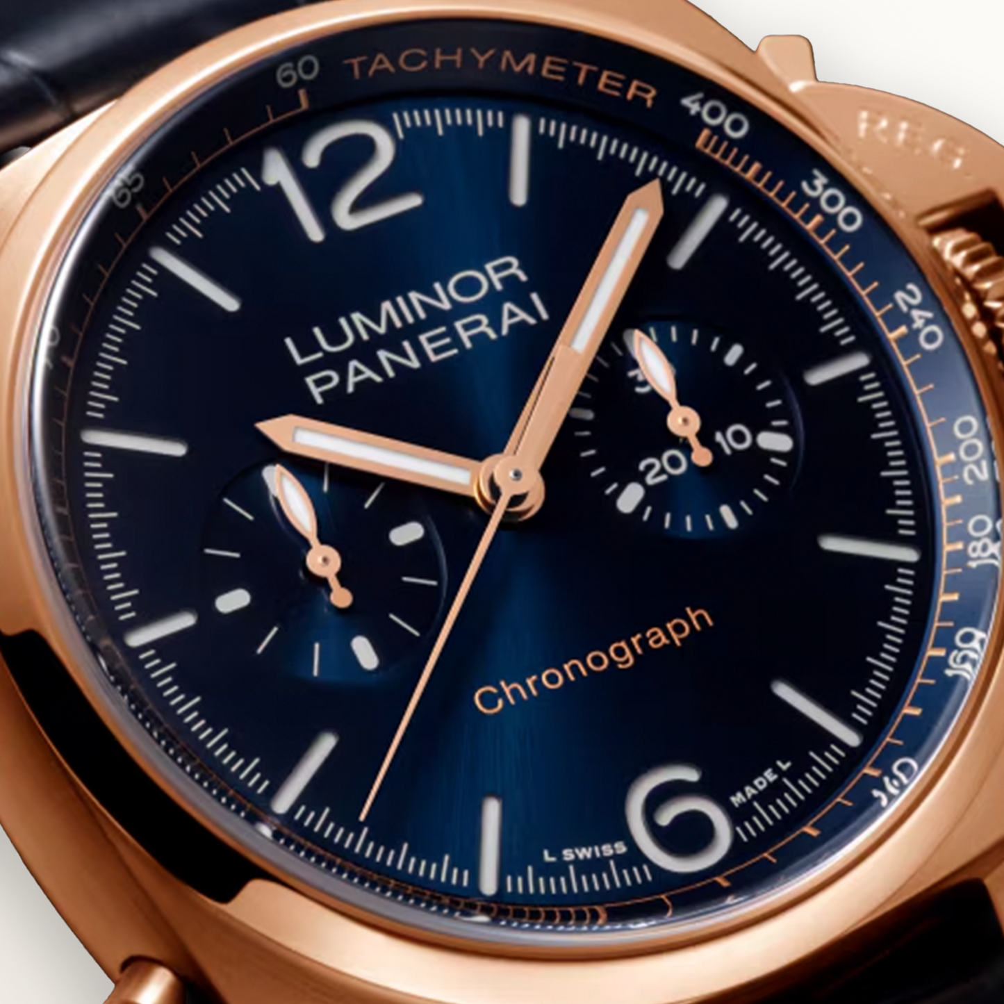 PANERAI LUMINOR CHRONO GOLDTECH BLU NOTTE