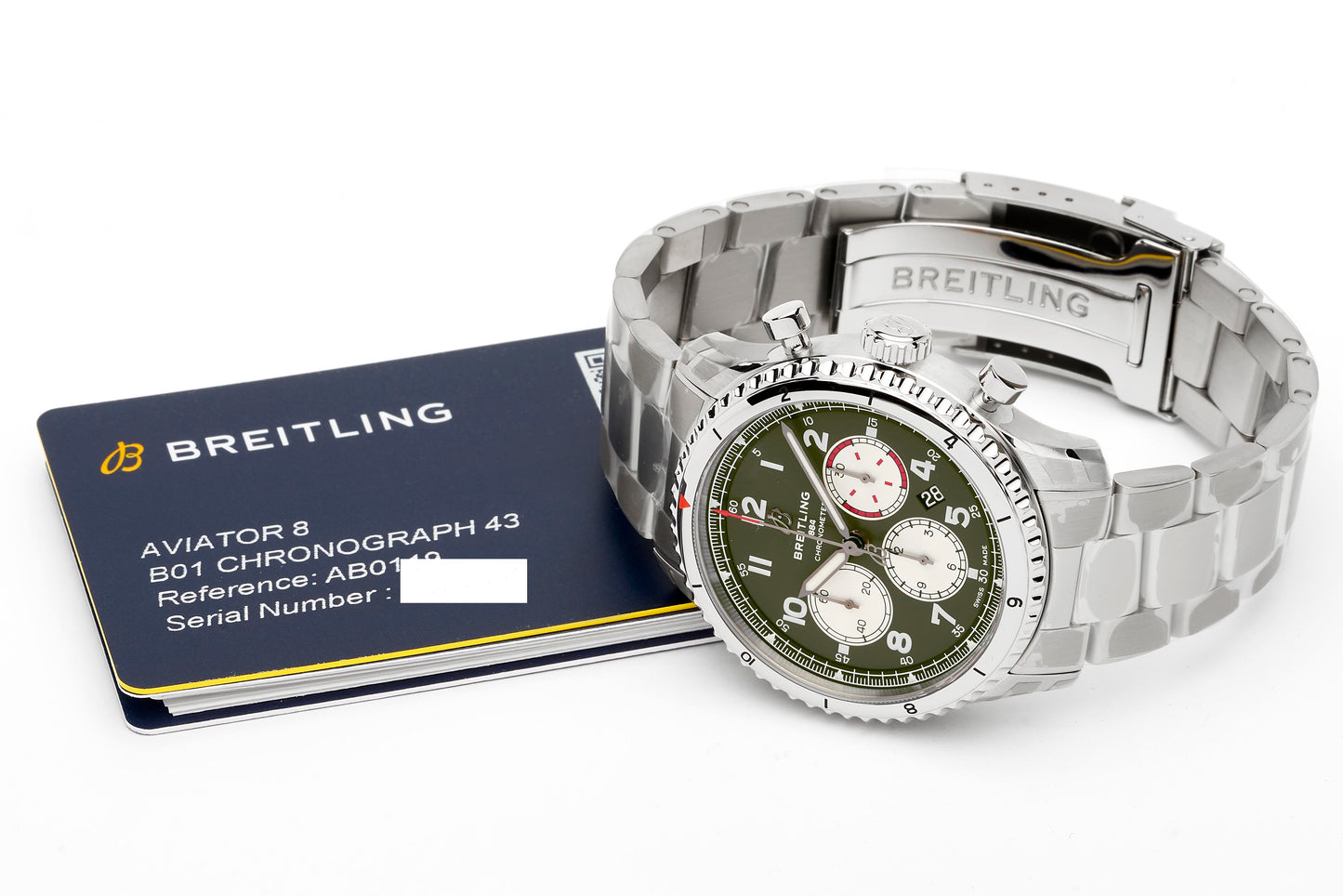 BREITLING AVIATOR 8 B01 CHRONOGRAPH 43 CURTISS WARHAWK