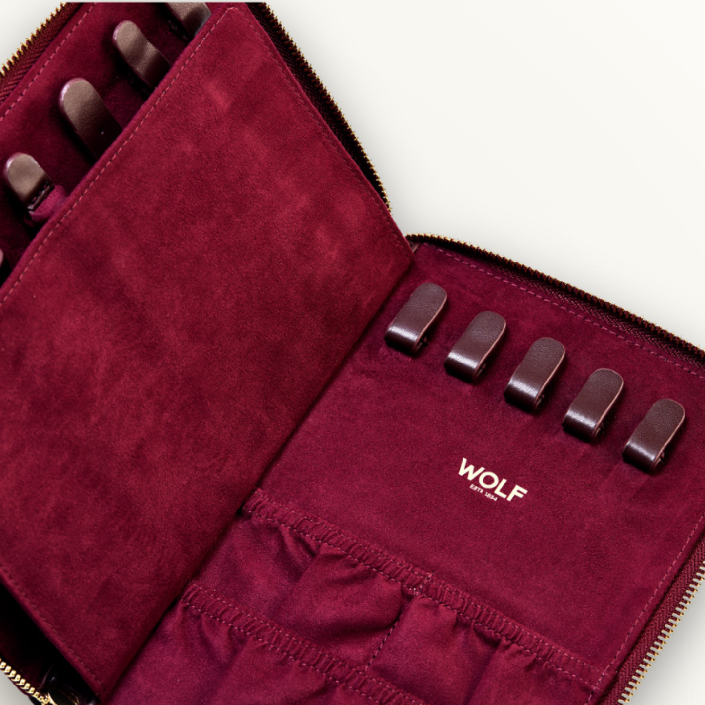 WOLF ESTUCHE BELLA JEWELLERY PORTFOLIO