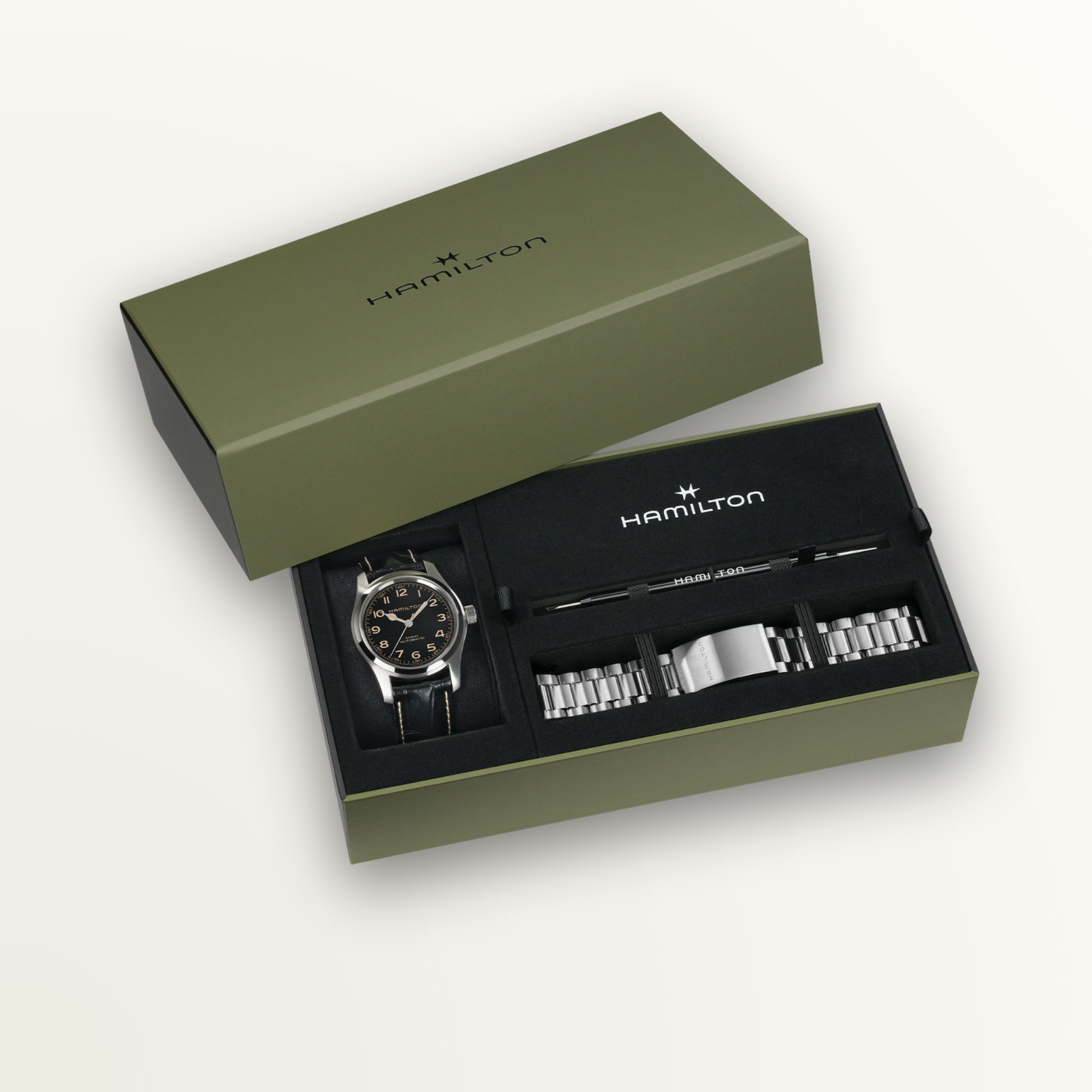 HAMILTON KHAKI FIELD MURPH AUTO