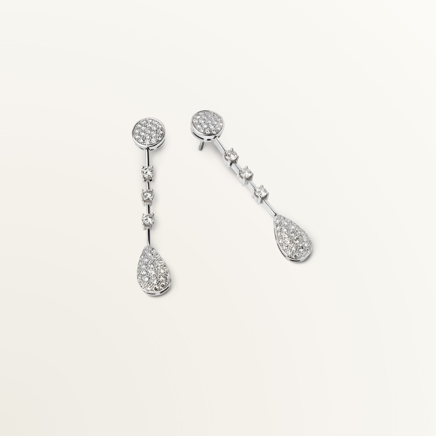 UNIÓN SUIZA PENDIENTES DIAMANTES