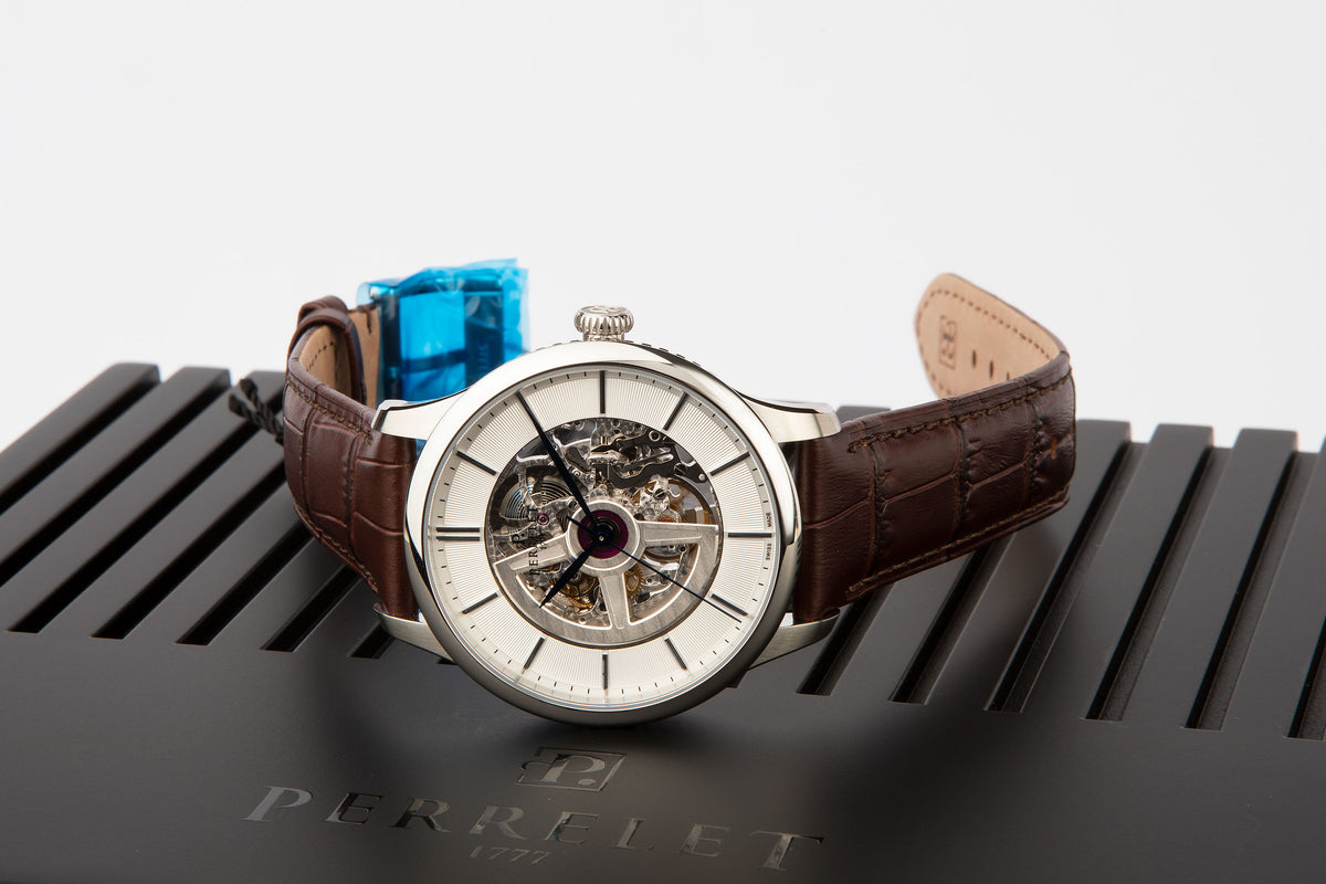 PERRELET WATCH FIRST CLASS DOUBLE ROTOR SKELETON