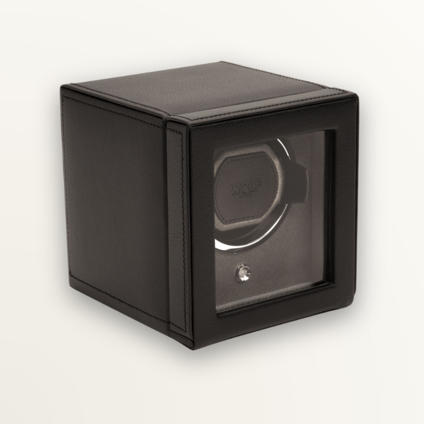 WOLF CUB SINGLE WATCH WINDER WITH COVER