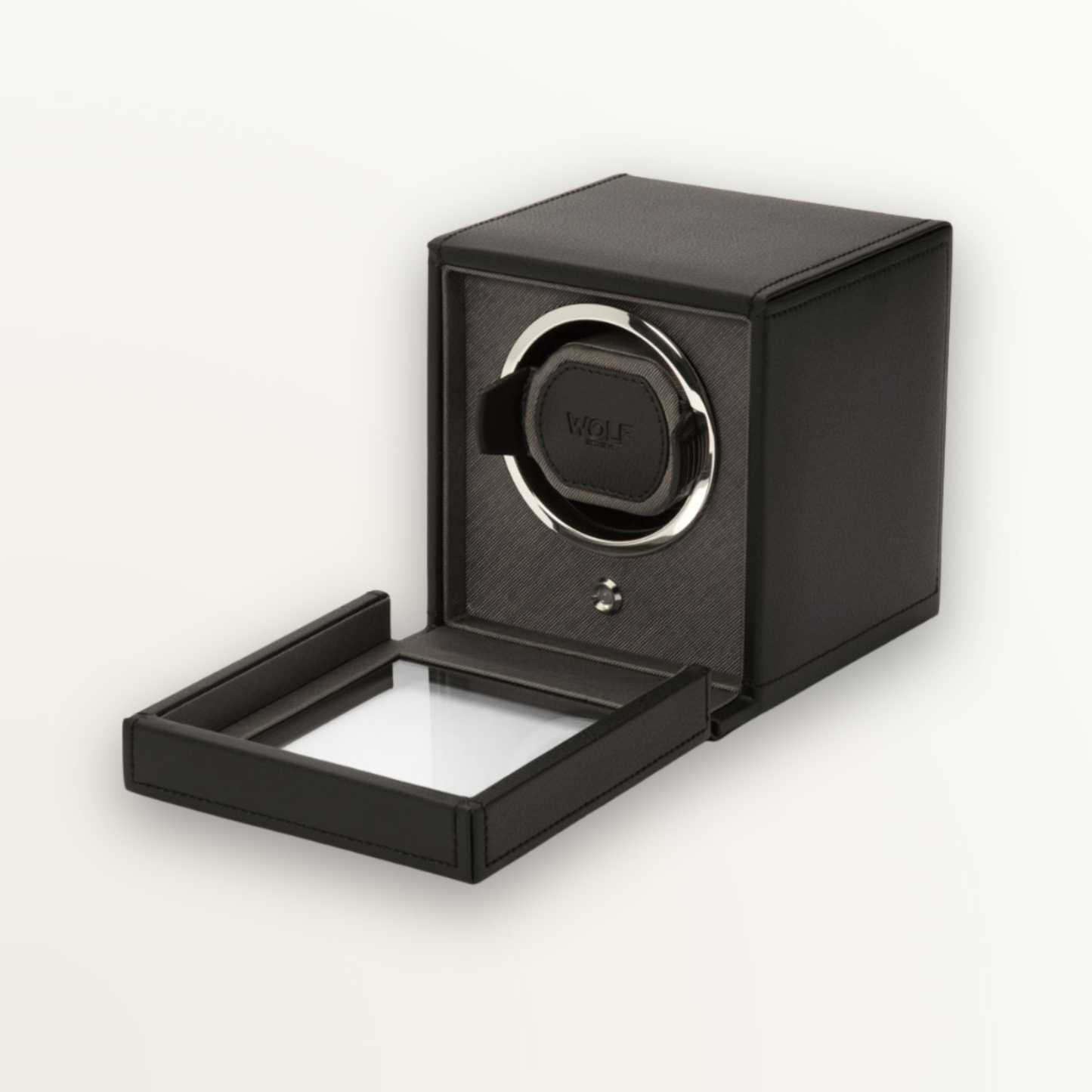 WOLF CUB SINGLE WATCH WINDER WITH COVER