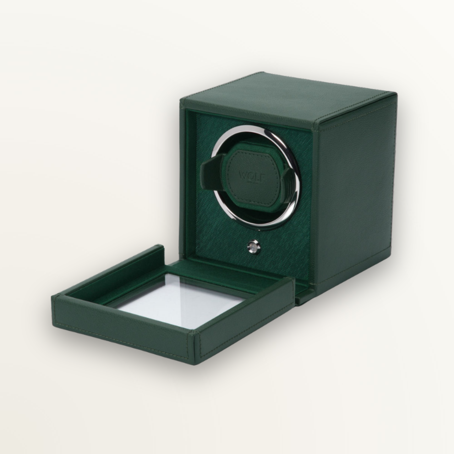 WOLF CUB SINGLE WATCH WINDER WITH COVER