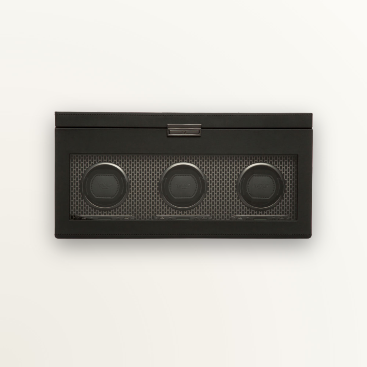 WOLF AXIS TRIPLE WATCH WINDER WITH STORAGE