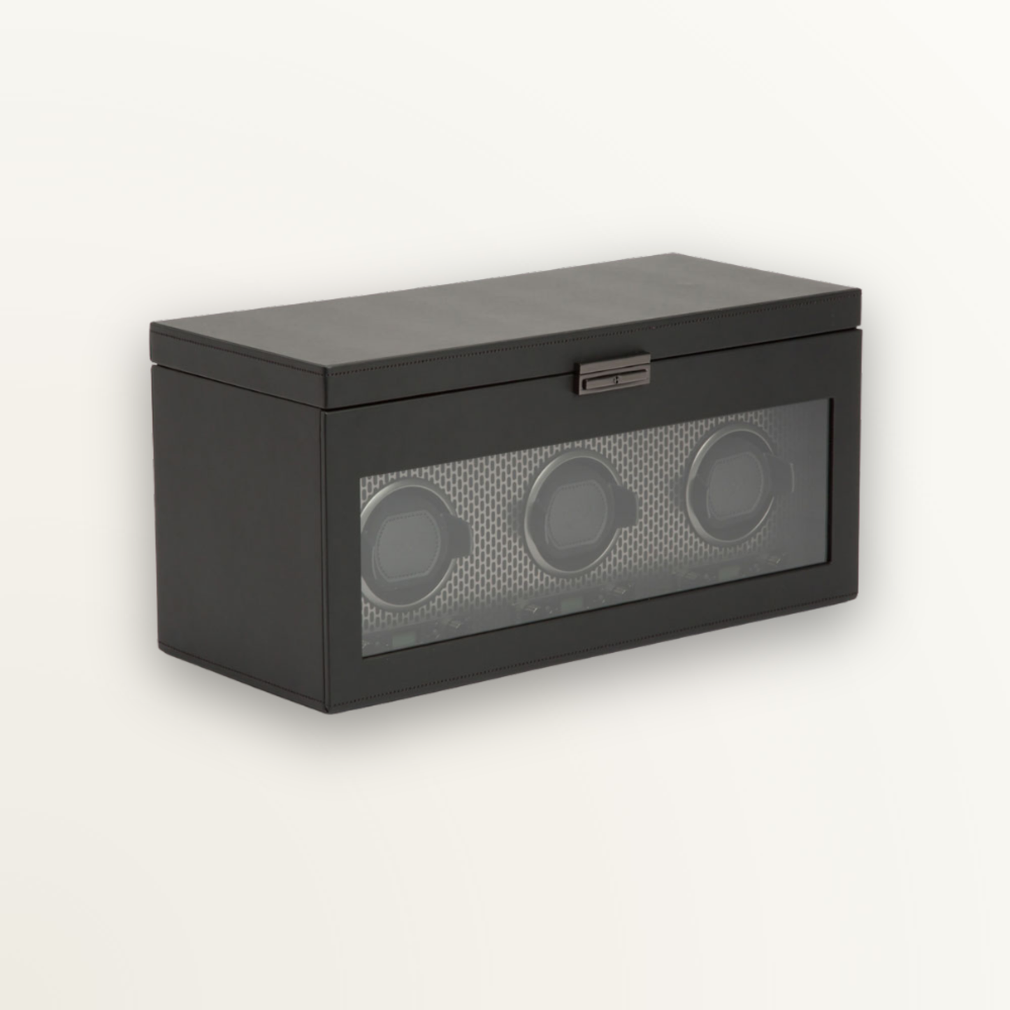 WOLF AXIS TRIPLE WATCH WINDER WITH STORAGE