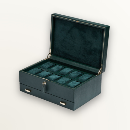 WOLF BRITISH RACING TRIPLE WATCH WINDER WITH STORAGE