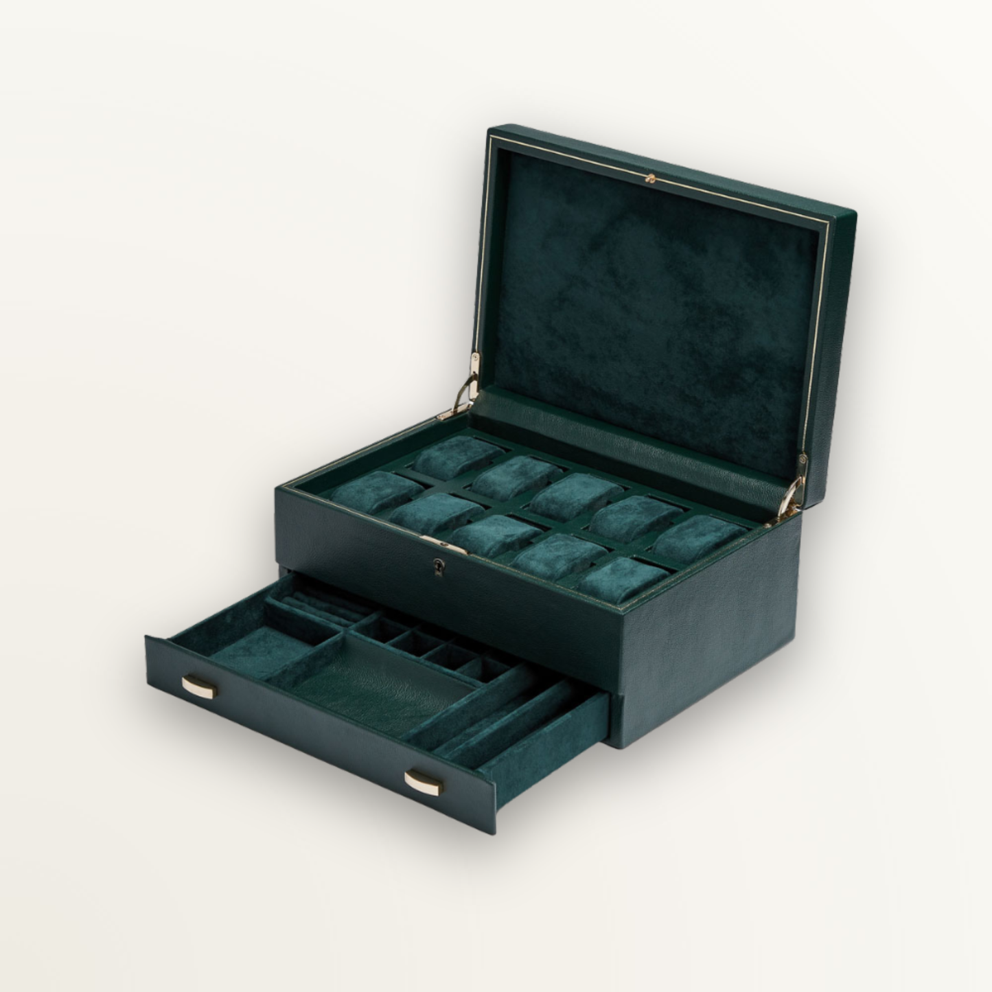 WOLF BRITISH RACING TRIPLE WATCH WINDER WITH STORAGE
