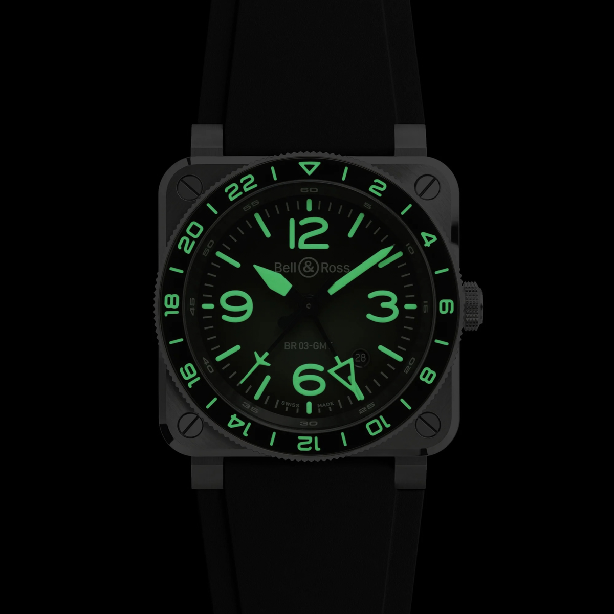 BELL AND ROSS BR 03 GMT GREEN LUM