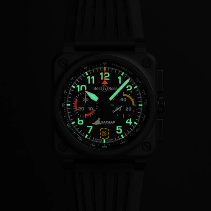 BELL AND ROSS BR-03 CHRONO RAFALE