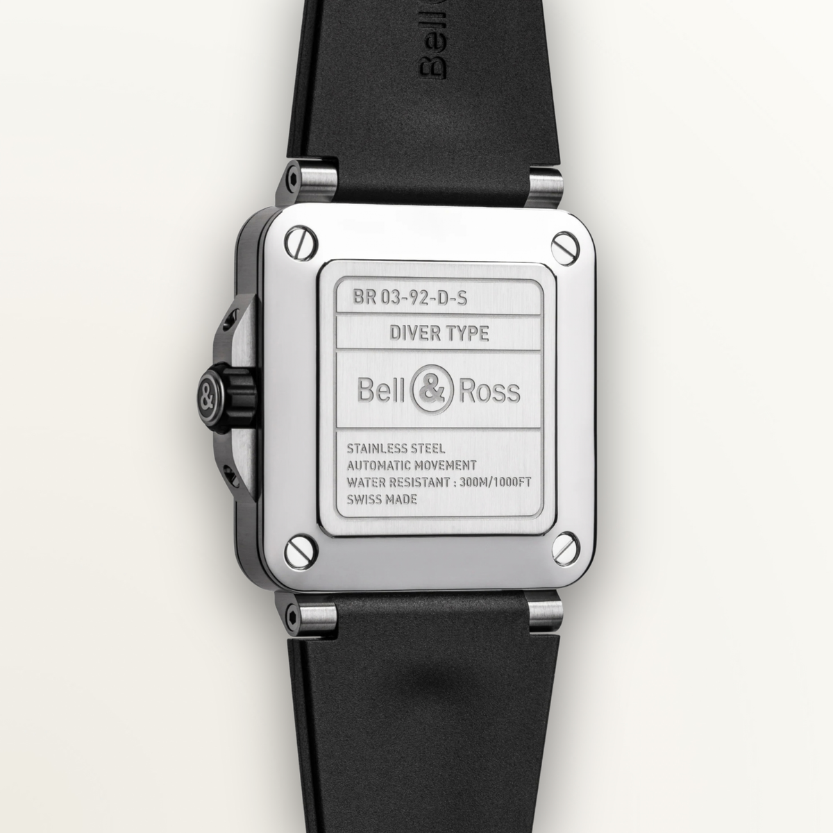 BELL AND ROSS BR-03 DIVER WHITE STEEL