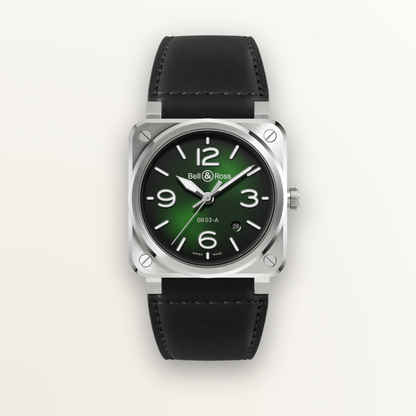 BELL AND ROSS BR 03 GREEN STEEL