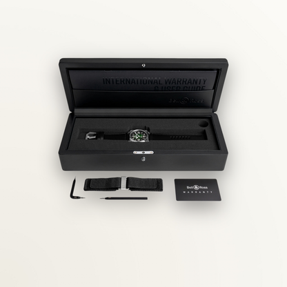 BELL AND ROSS BR 03 GREEN STEEL