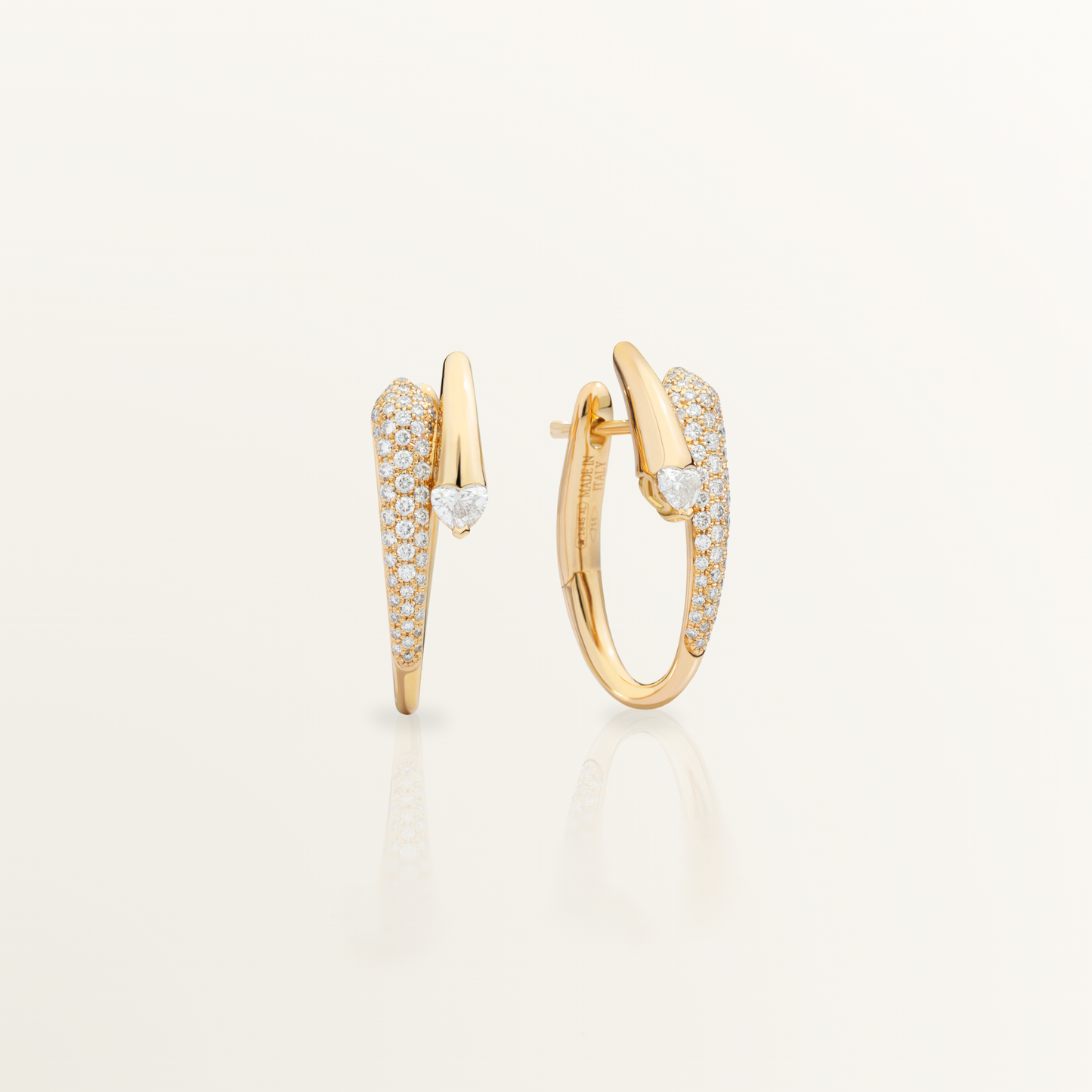 RECARLO EARRINGS ORO AMARILLO