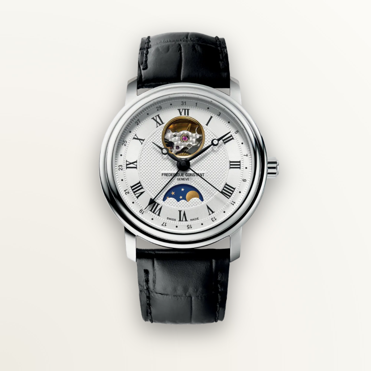 FREDERIQUE CONSTANT CLASSICS HEART BEAT MOONPHASE DATE