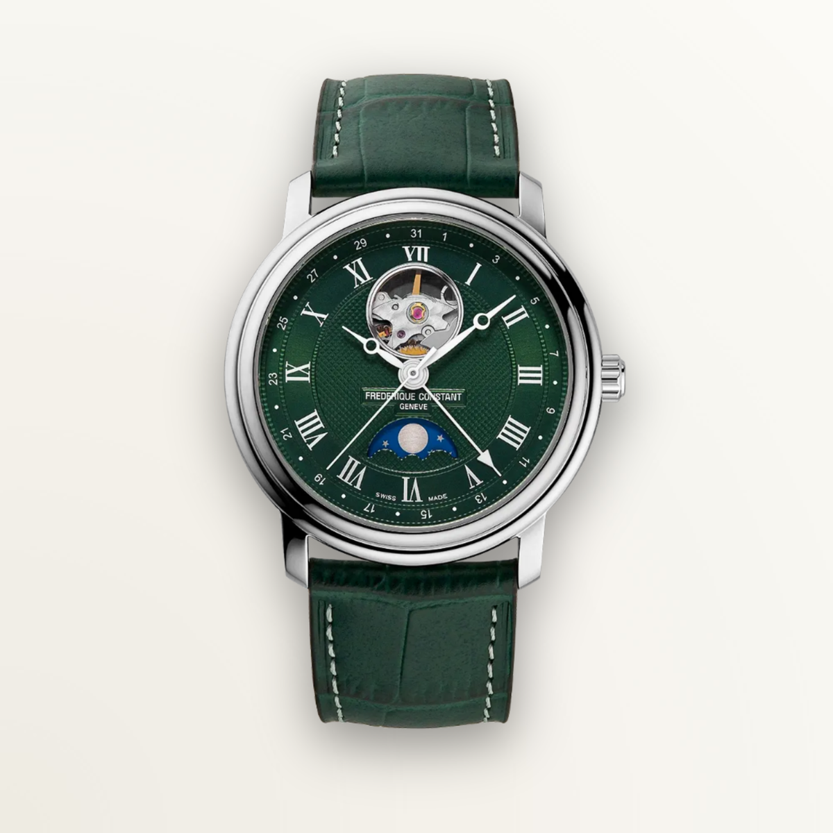 FREDERIQUE CONSTANT CLASSICS HEART BEAT MOONPHASE DATE