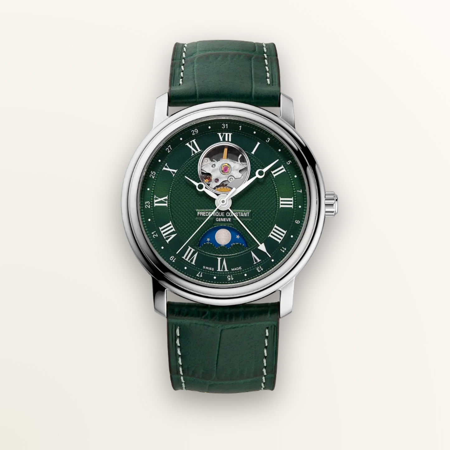 FREDERIQUE CONSTANT CLASSICS HEART BEAT MOONPHASE DATE