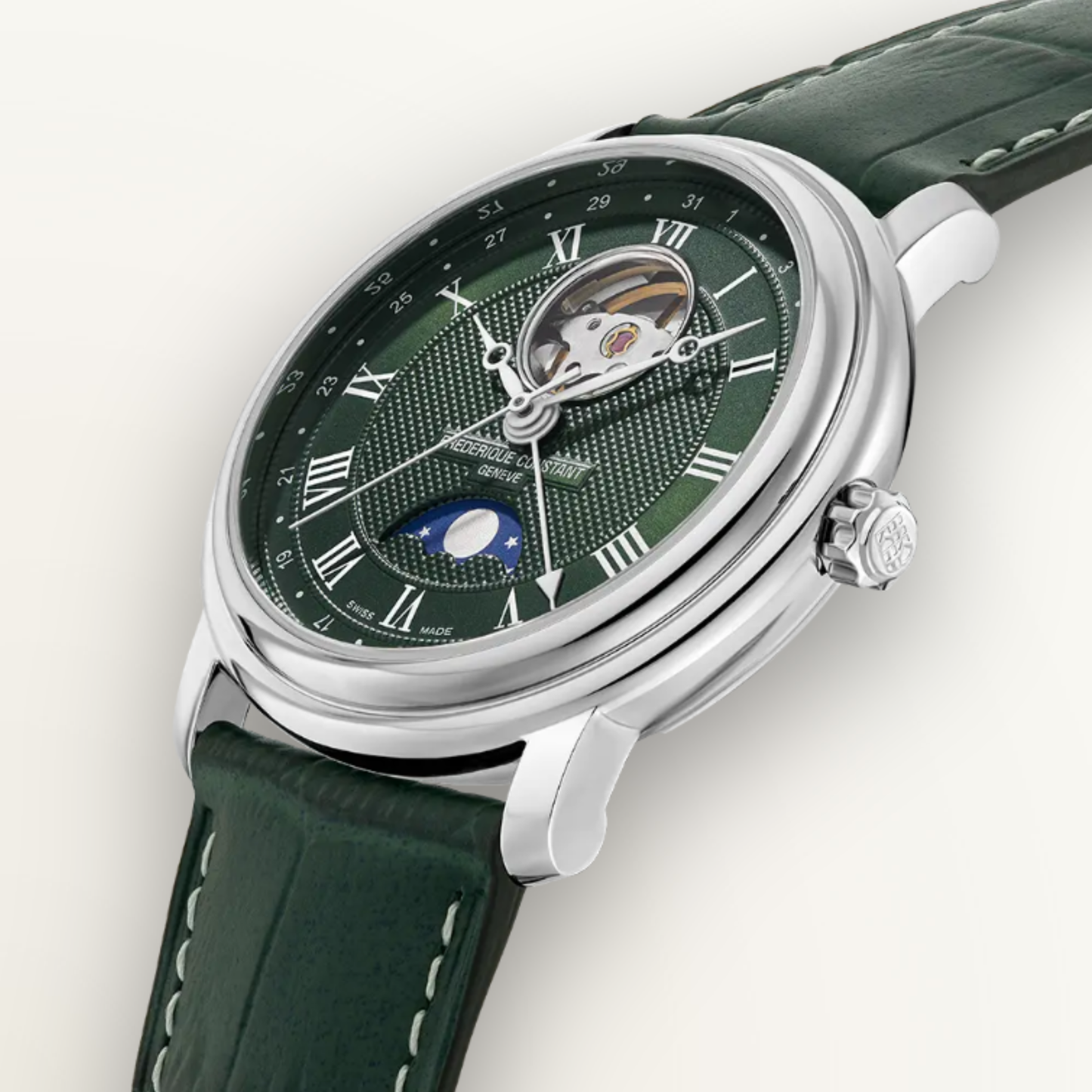 FREDERIQUE CONSTANT CLASSICS HEART BEAT MOONPHASE DATE