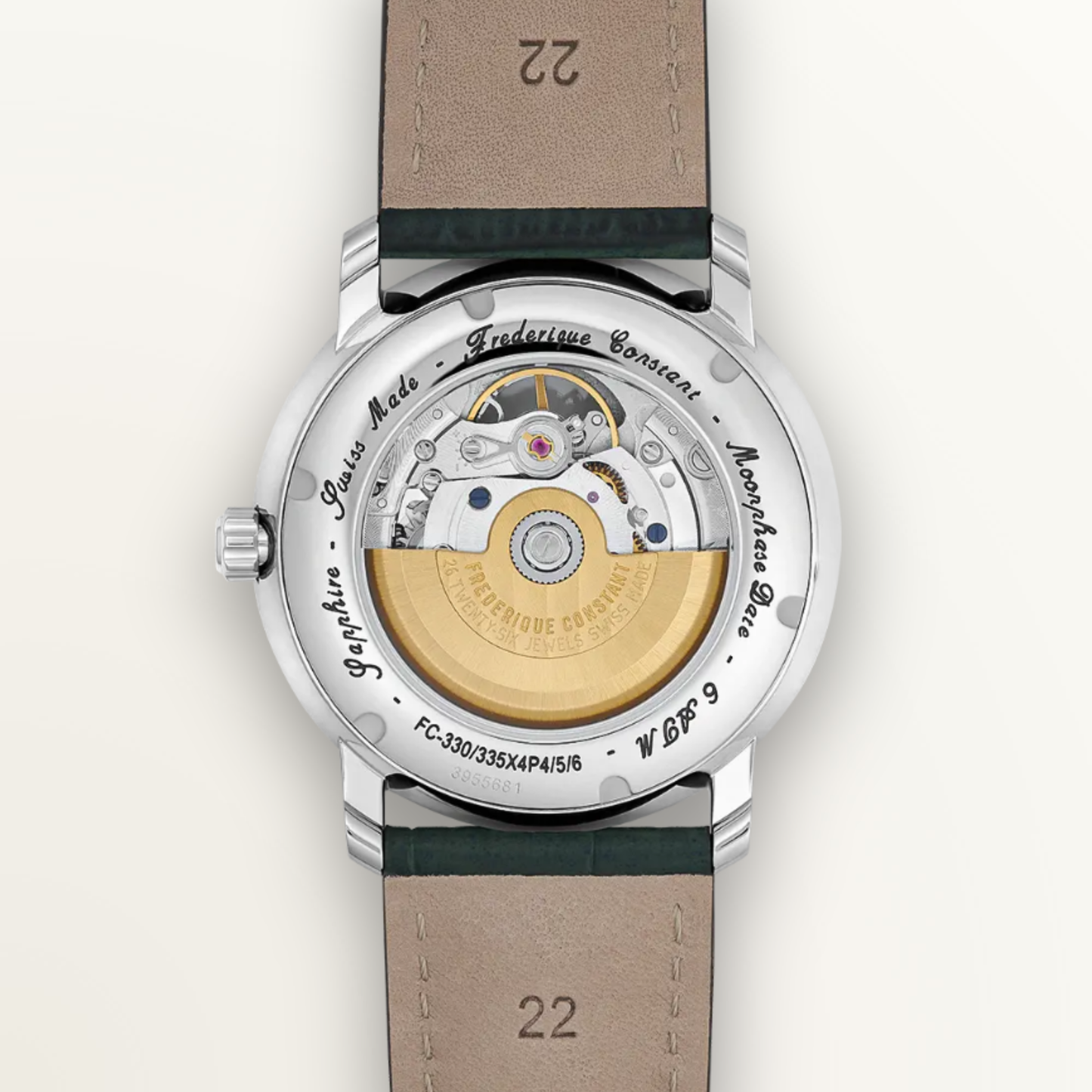 FREDERIQUE CONSTANT CLASSICS HEART BEAT MOONPHASE DATE