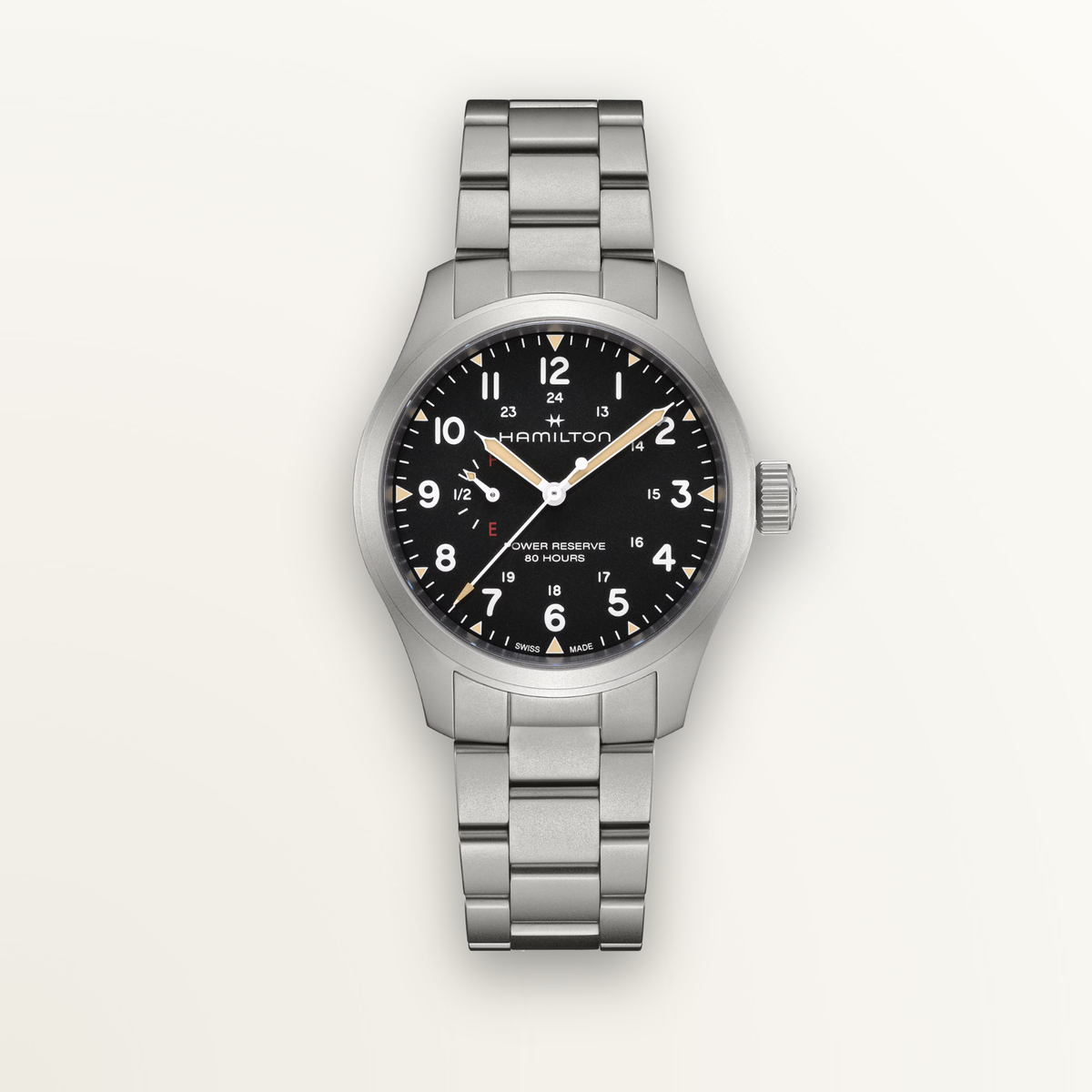HAMILTON KHAKI FIELD MECHANICAL POWER RESERVE