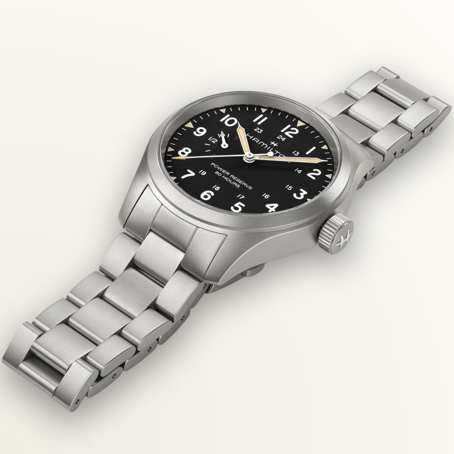 HAMILTON KHAKI FIELD MECHANICAL POWER RESERVE