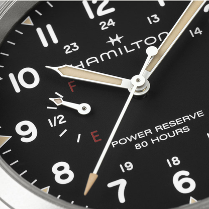 HAMILTON KHAKI FIELD MECHANICAL POWER RESERVE