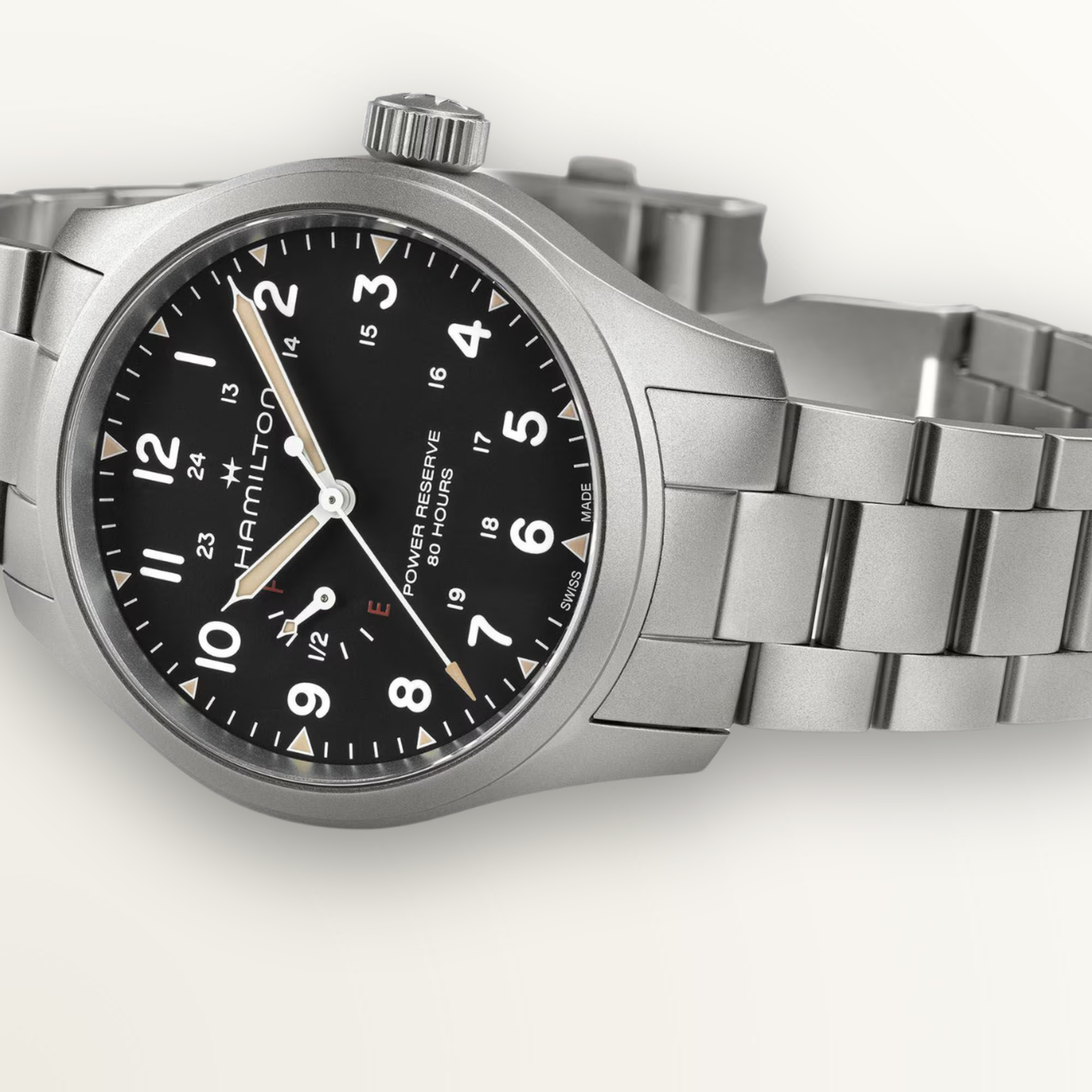 HAMILTON KHAKI FIELD MECHANICAL POWER RESERVE