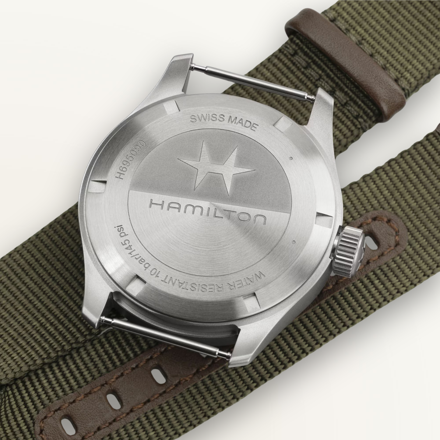 HAMILTON KHAKI FIELD MECHANICAL POWER RESERVE