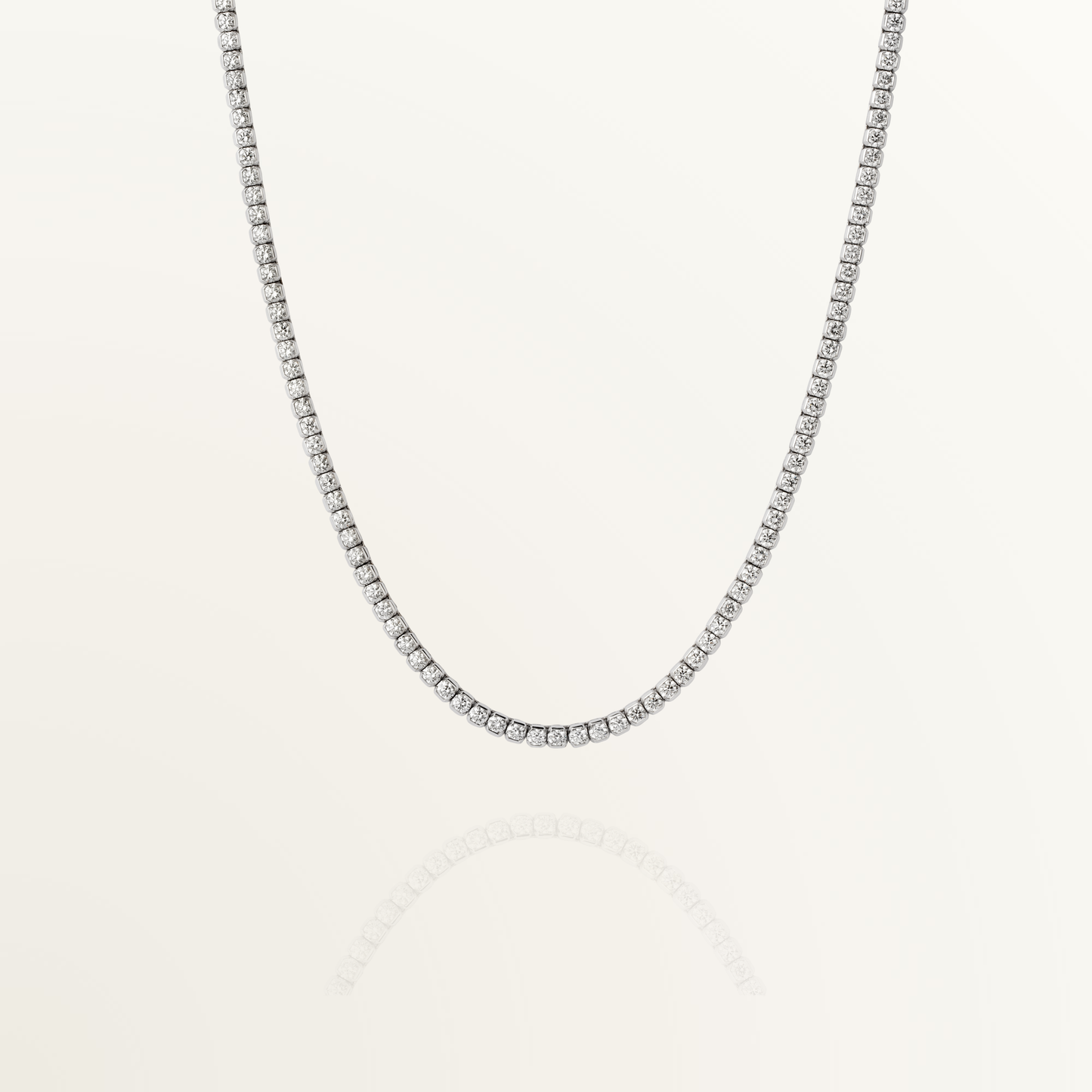 UNIÓN SUIZA COLLAR RIVIERE DIAMANTES