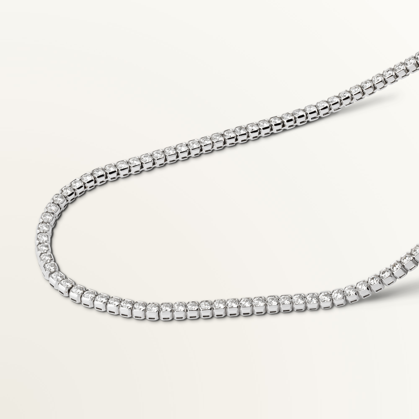 UNIÓN SUIZA COLLAR RIVIERE DIAMANTES