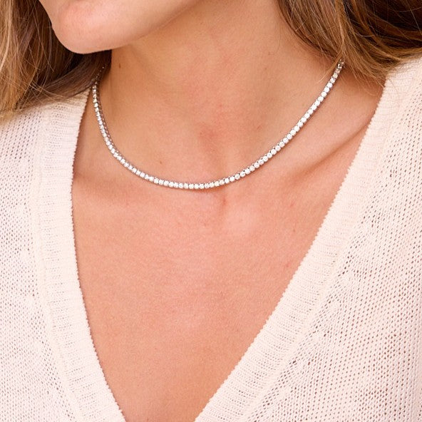 UNIÓN SUIZA RIVIERE DIAMOND NECKLACE