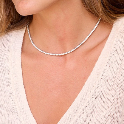 UNIÓN SUIZA RIVIERE DIAMOND NECKLACE