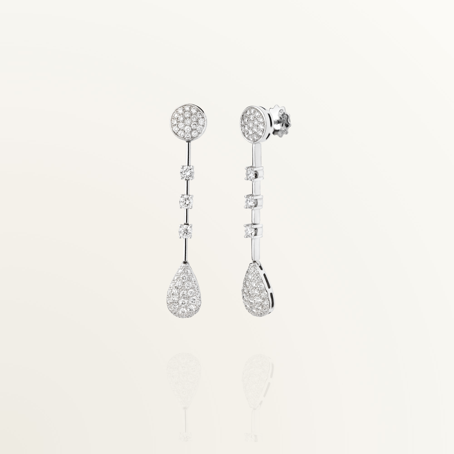 UNIÓN SUIZA PENDIENTES DIAMANTES