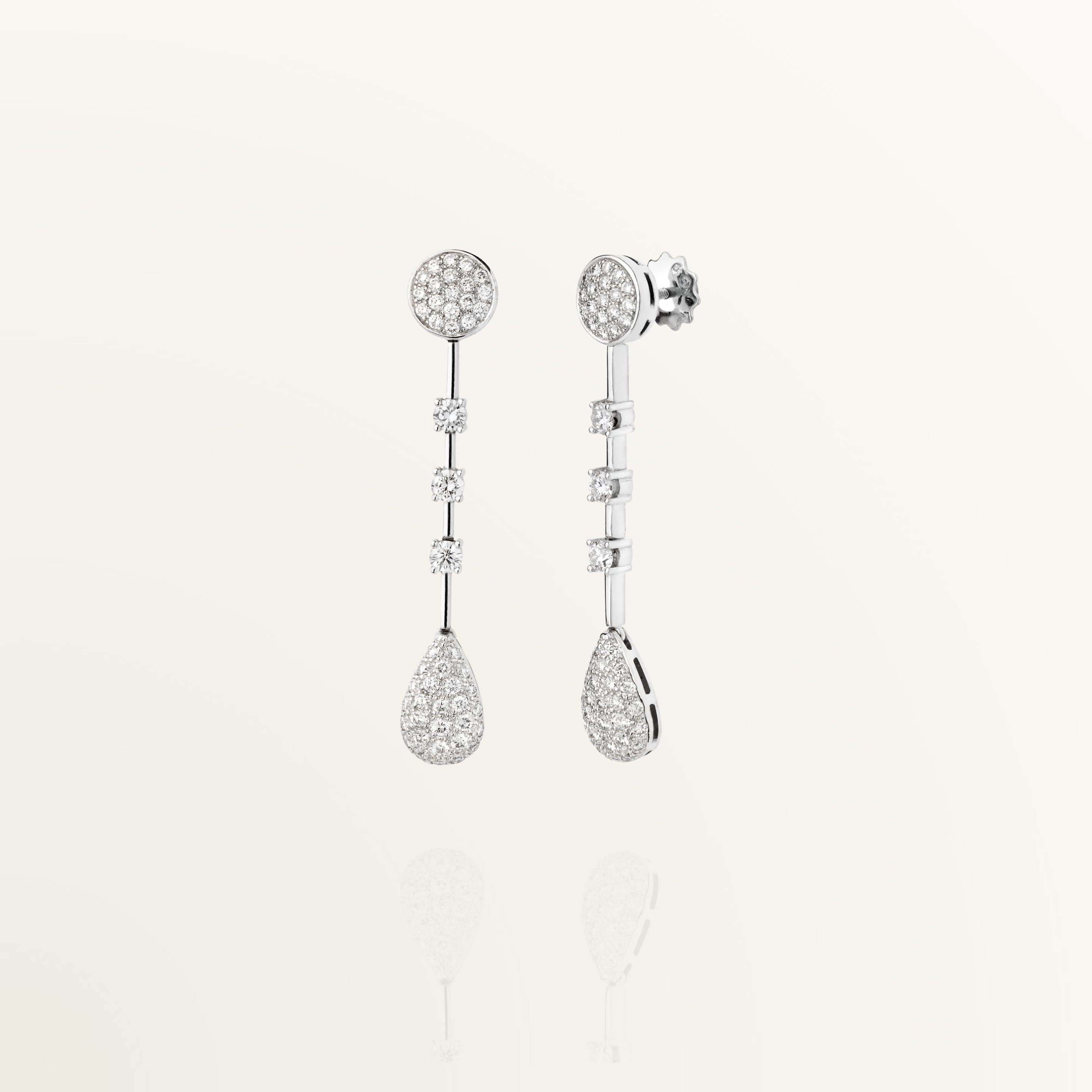 UNIÓN SUIZA PENDIENTES DIAMANTES