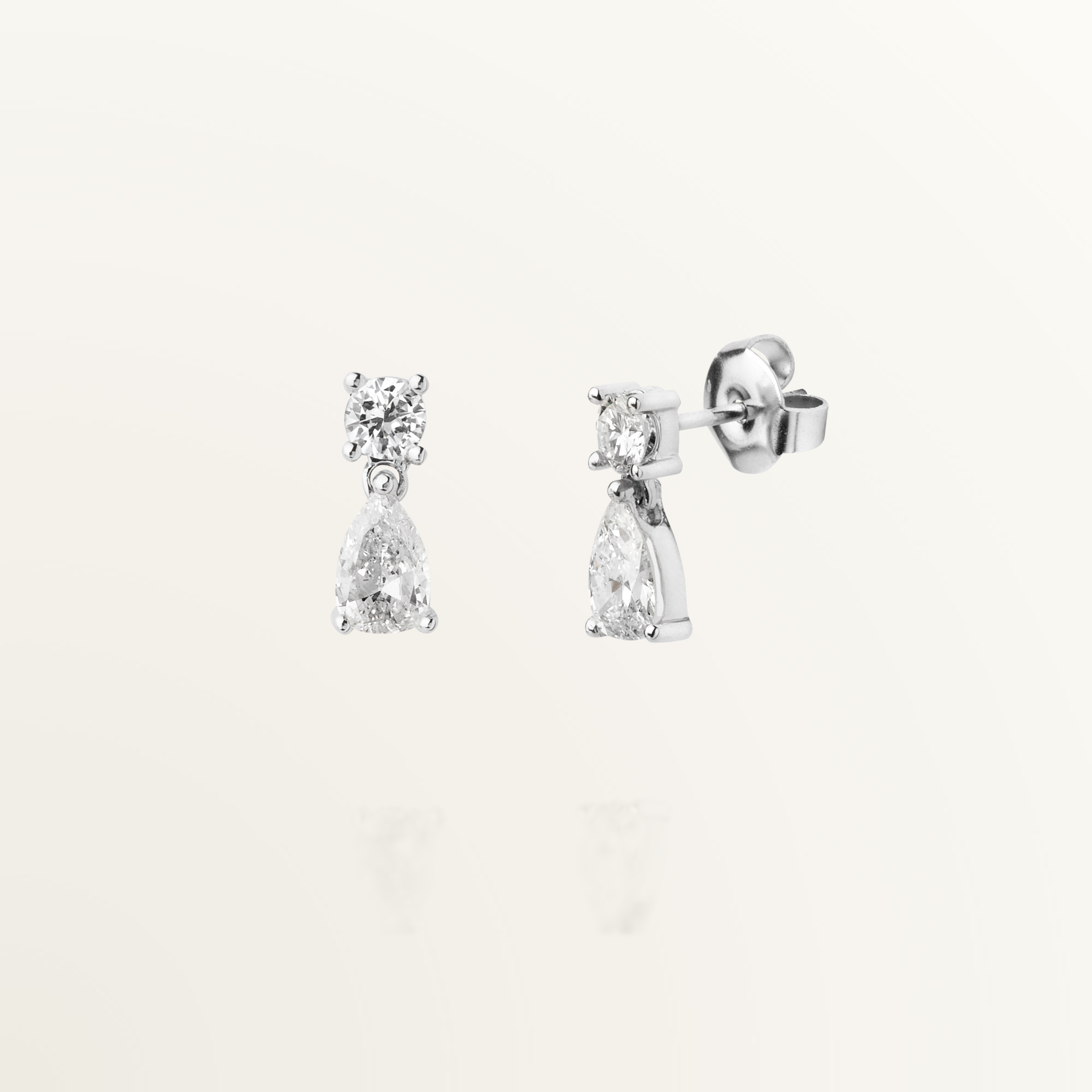 UNIÓN SUIZA PENDIENTES DIAMANTES