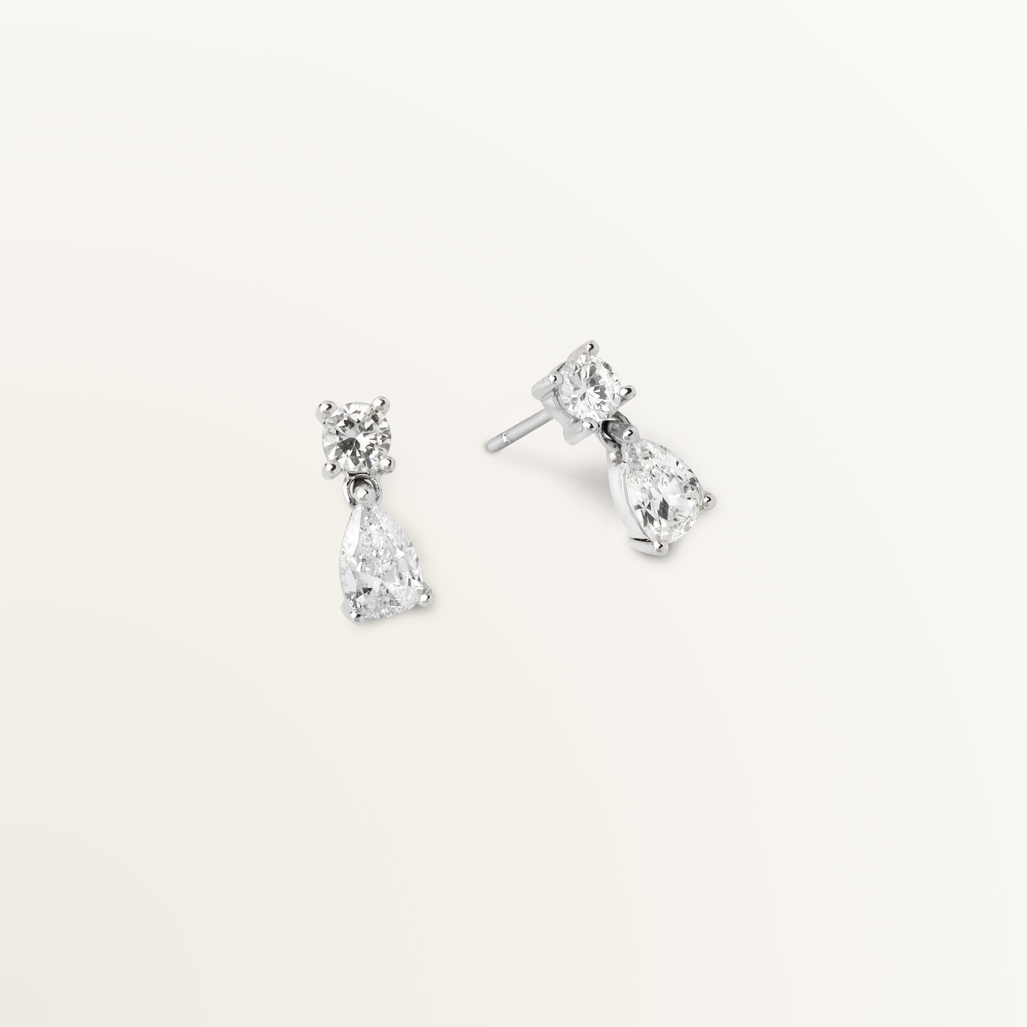 UNIÓN SUIZA PENDIENTES DIAMANTES