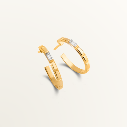 EARRINGS MAÓ BAGUETTE