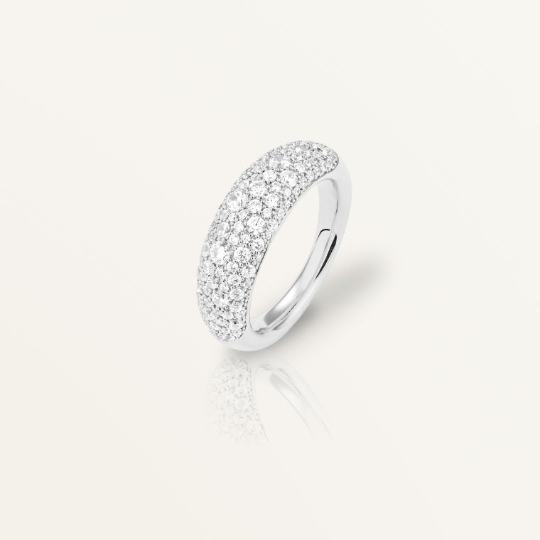 UNIÓN SUIZA WHITE GOLD RING