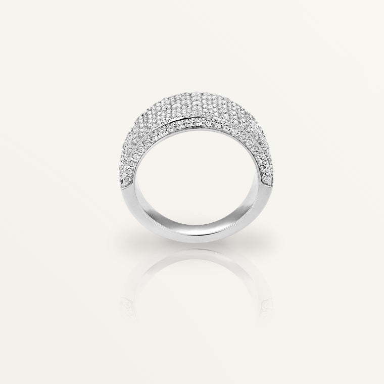 UNIÓN SUIZA WHITE GOLD RING