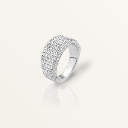UNIÓN SUIZA WHITE GOLD RING