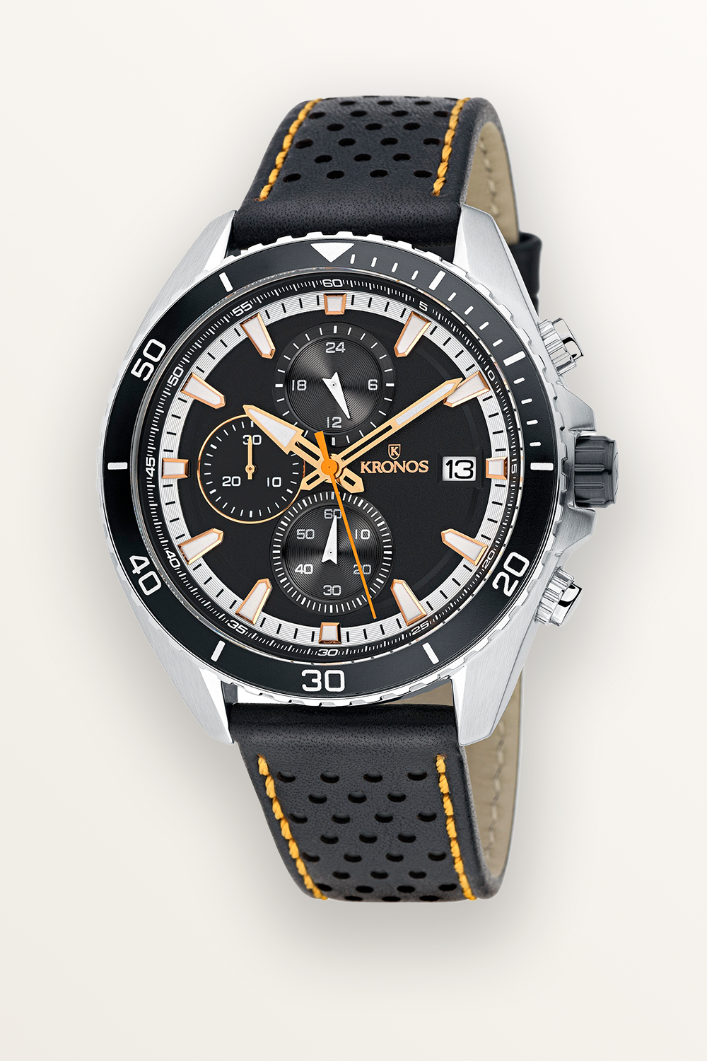 Kronos Racing KRONOS SPORT Q RACING CHRONOGRAPH BLACK – Unión Suiza