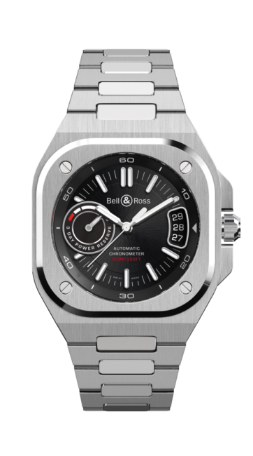 BELL & ROSS BR-X5 BLACK STEEL