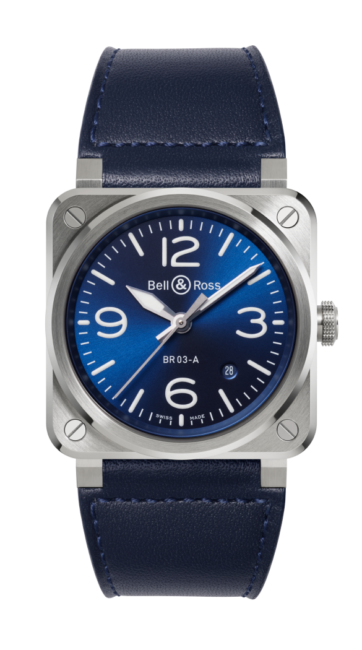 BELL & ROSS BR 03 BLUE STEEL