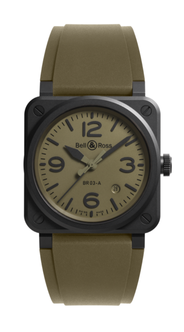 BELL & ROSS BR 03 MILITARY CERAMIC