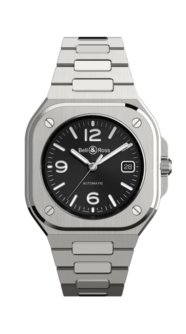 BELL & ROSS BR 05 BLACK STEEL